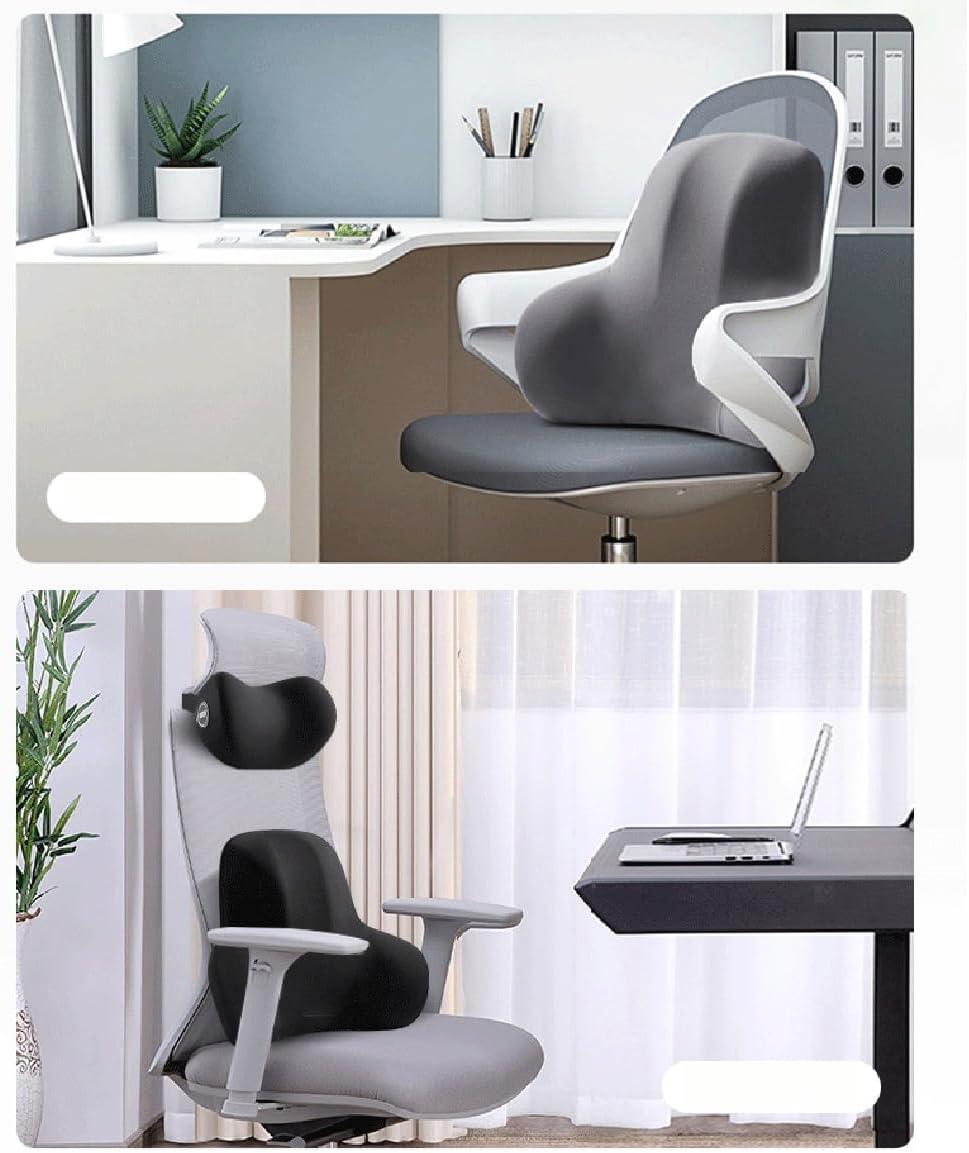 SpineEase™ – Cojín Lumbar Ergonómico para Espalda con Funda Lavable