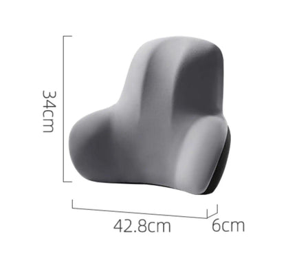 SpineEase™ – Cojín Lumbar Ergonómico para Espalda con Funda Lavable