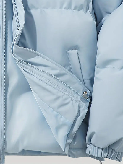 Veste d'hiver matelassée classique à capuche
