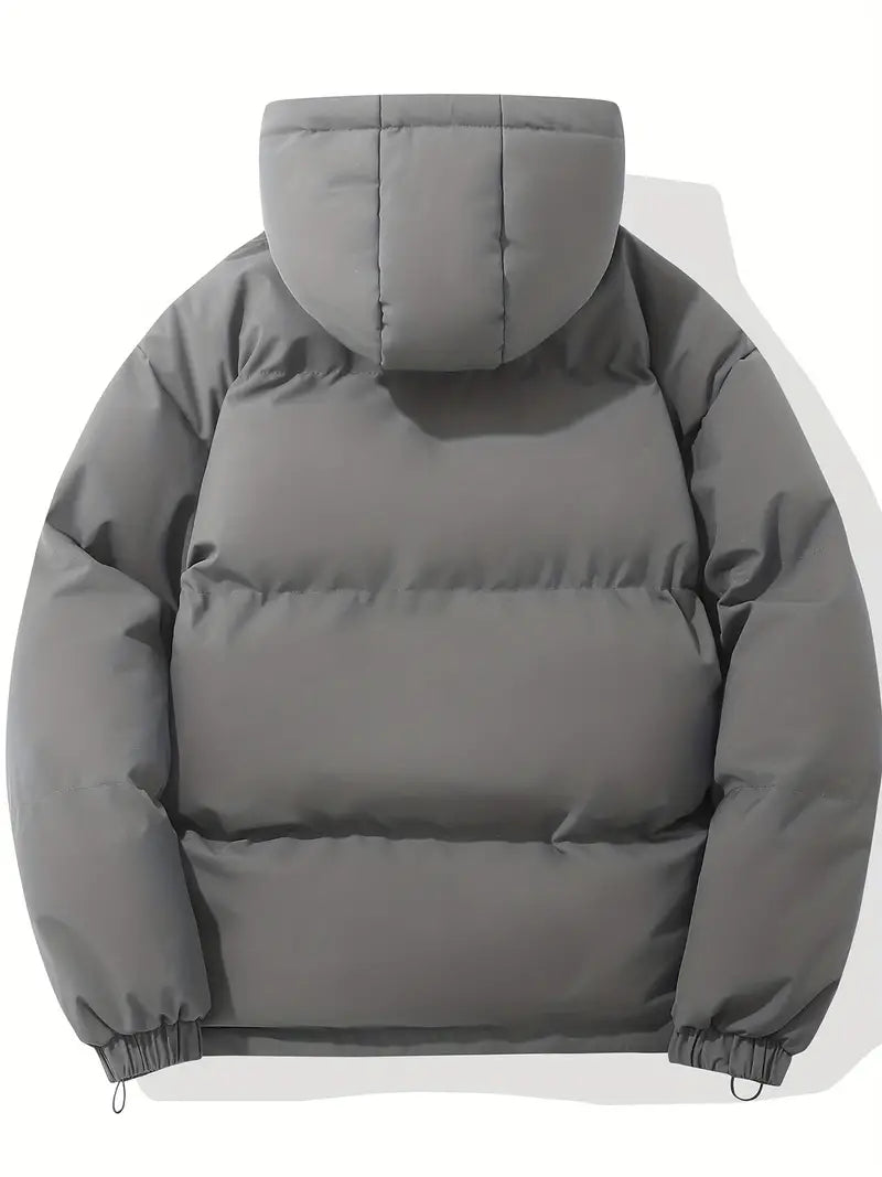 Veste d'hiver matelassée classique à capuche