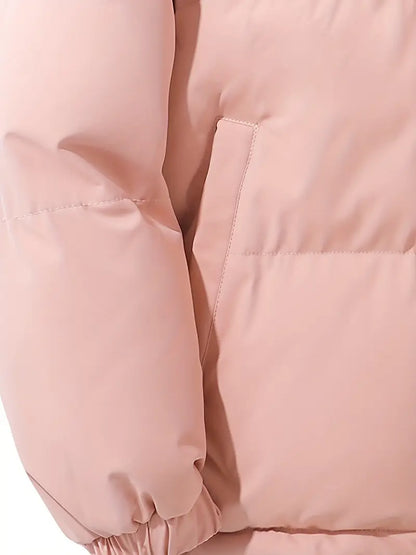 Veste d'hiver matelassée classique à capuche