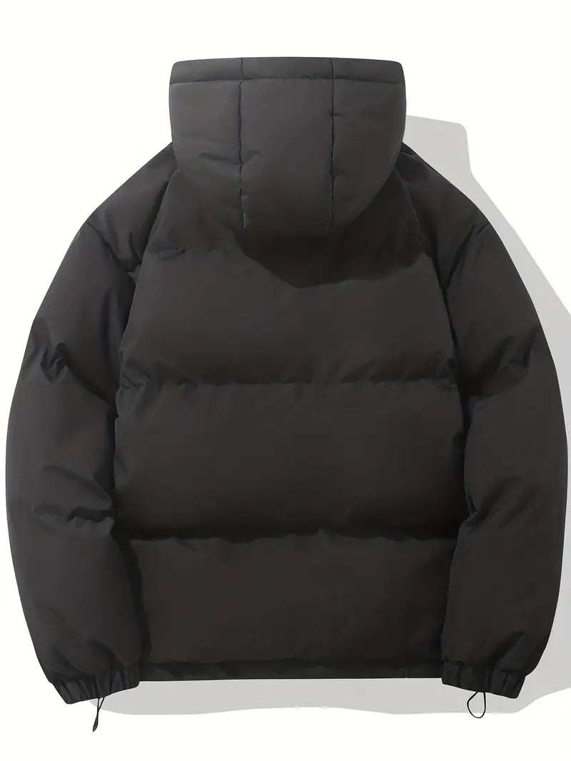Veste d'hiver matelassée classique à capuche