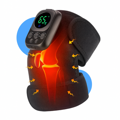 Rodillera Térmica Masaje EMS 60 °C – Batería de Larga Duración 5000 mAh