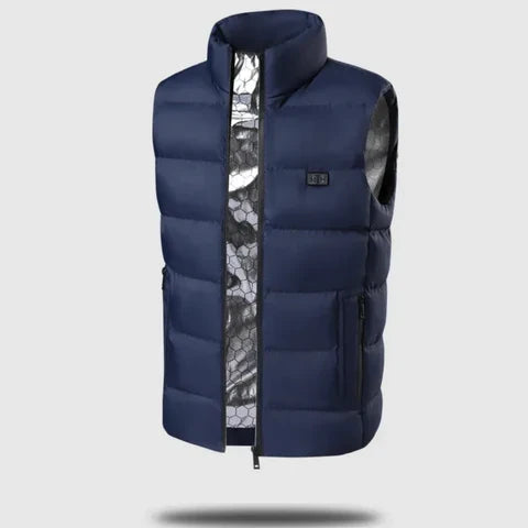 Gilet chauffant électrique isolant hiver