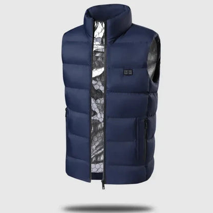 Gilet chauffant électrique isolant hiver