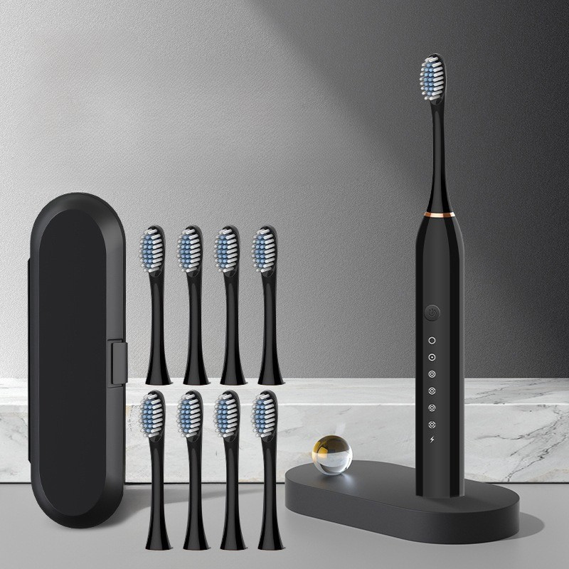 GlowSmile™ – Cepillo de Dientes Sónico Recargable con Múltiples Modos
