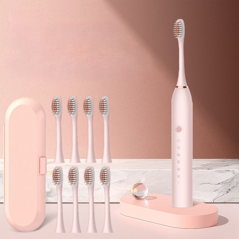 GlowSmile™ – Cepillo de Dientes Sónico Recargable con Múltiples Modos