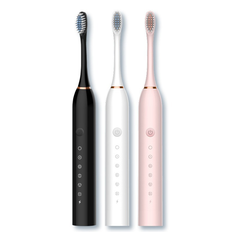 GlowSmile™ – Cepillo de Dientes Sónico Recargable con Múltiples Modos