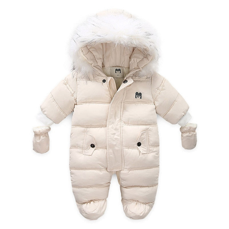 Traje de invierno cálido para bebé