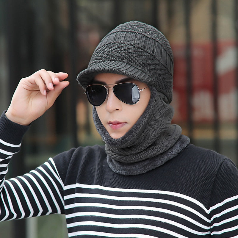 Gorro de invierno robusto y cálido