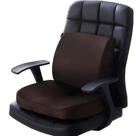 Cojín de apoyo lumbar de espuma ergonómica