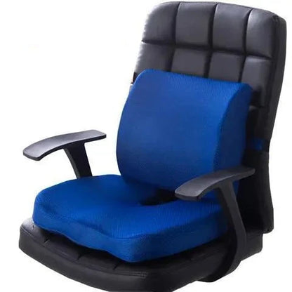 Cojín de apoyo lumbar de espuma ergonómica