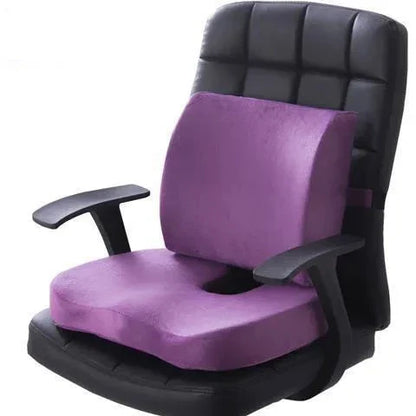 Cojín de apoyo lumbar de espuma ergonómica