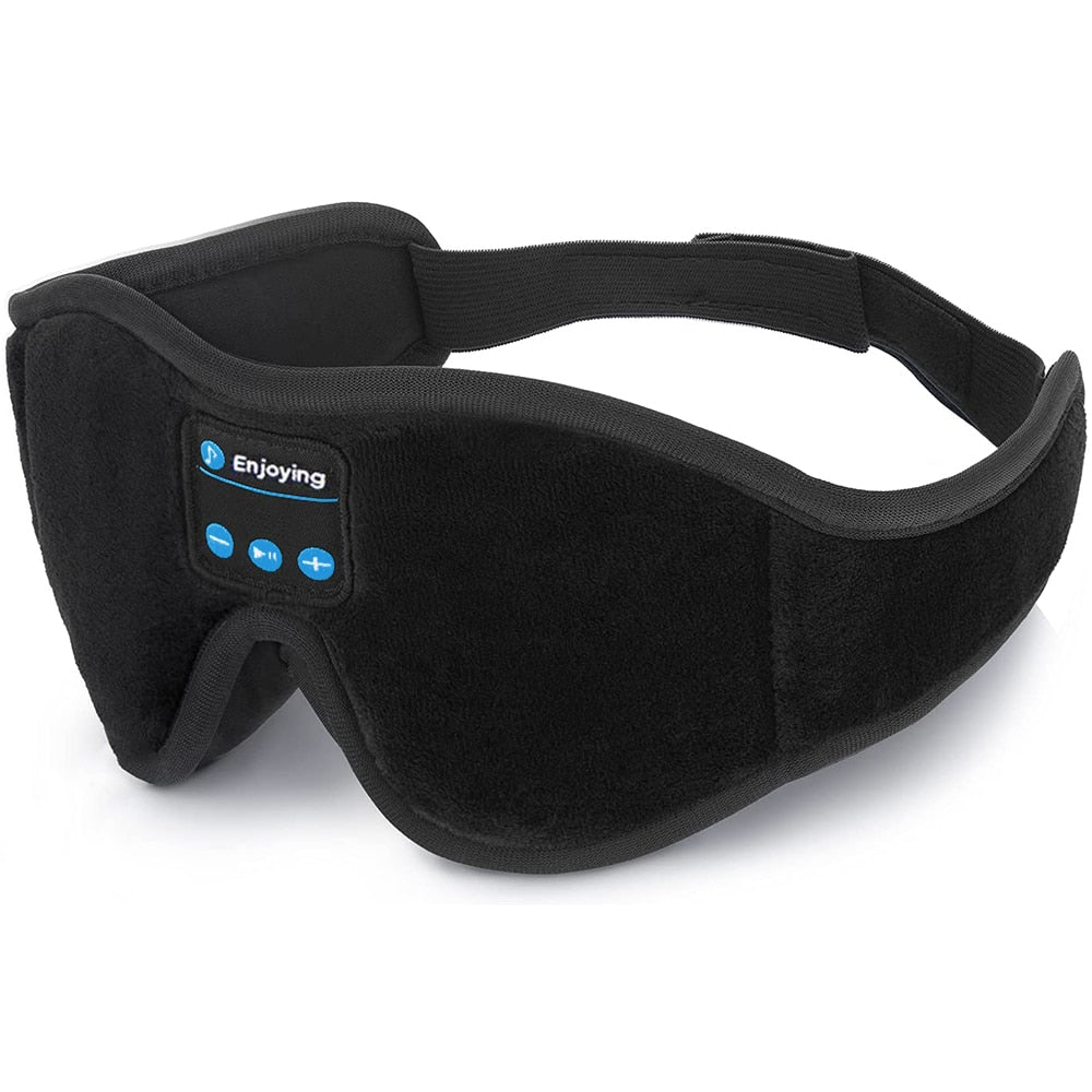 Mascarilla para dormir con auriculares Bluetooth integrados