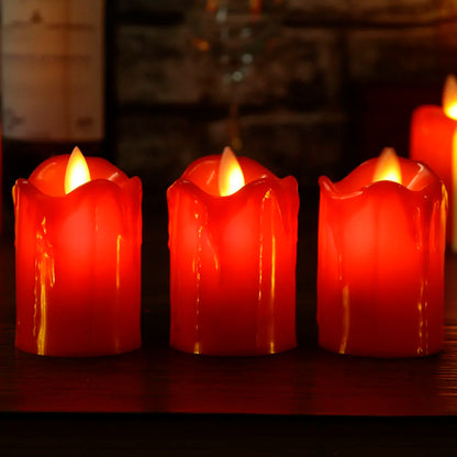Velas LED seguras para fiestas y veladas