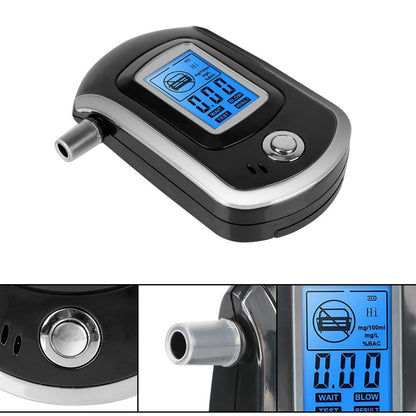 Éthylotest électronique à écran LCD compact