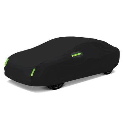 Funda Impermeable para Coche con Tiras de Seguridad y Protección Solar