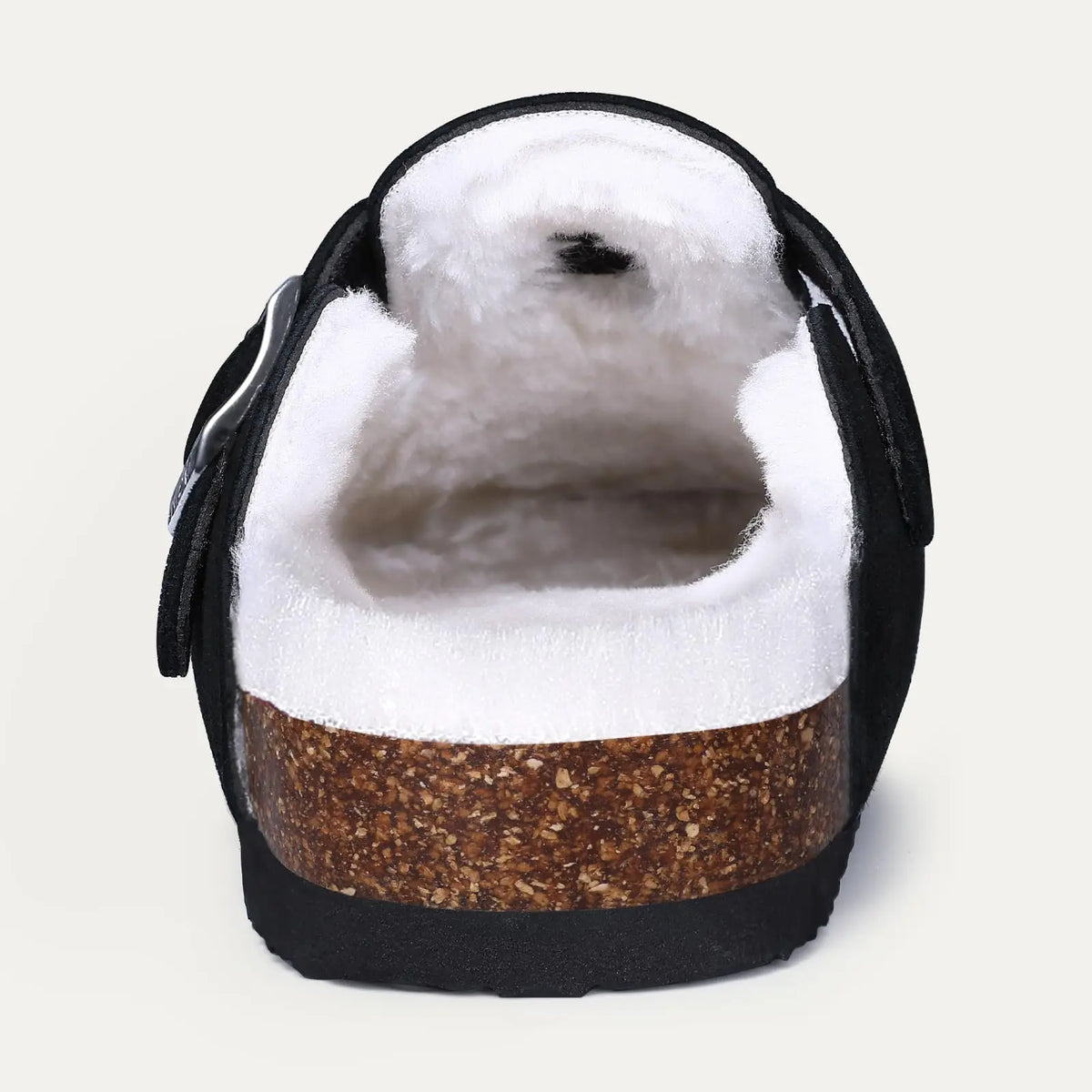 Sabots fourrés confortables en textile doux
