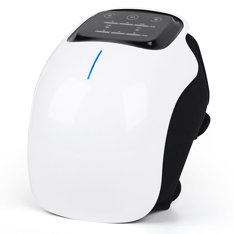 KneeRelief™ – Masseur de Genoux Chauffant & Vibrant