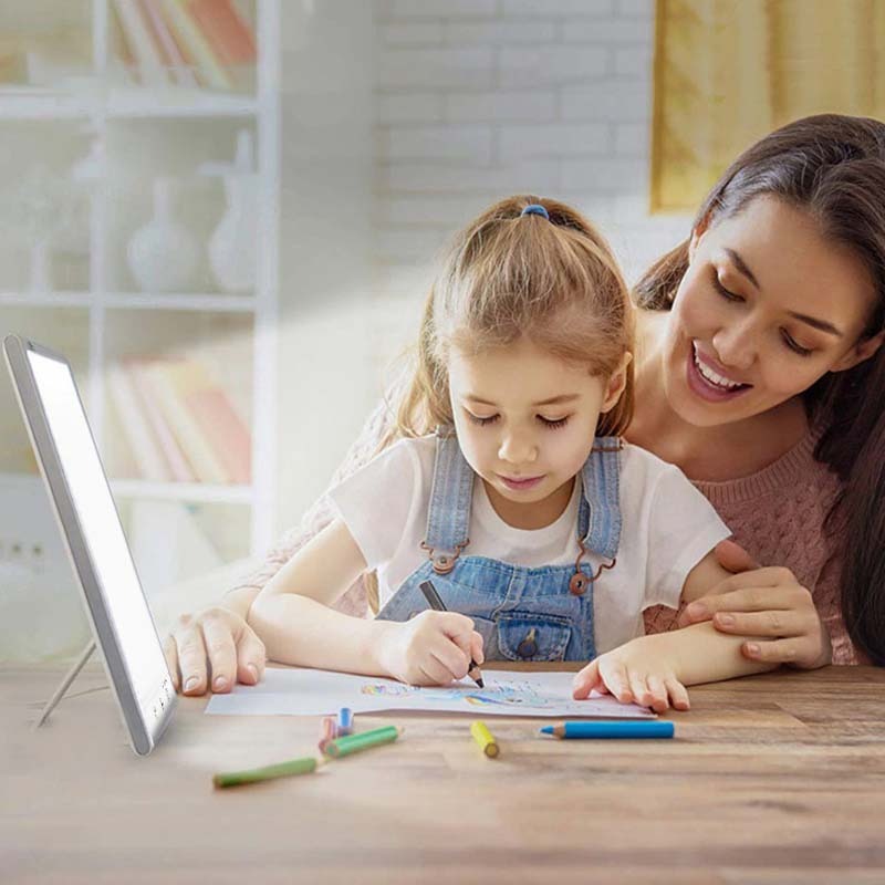 Lampe de luminothérapie puissante 12 000 Lux lumière du jour