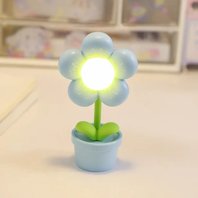 Lámpara de Mesa Floral Elegante