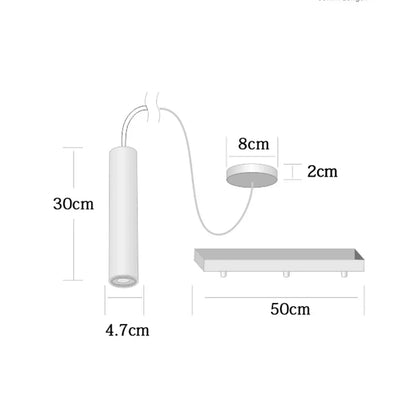 Lampe suspendue design à éclairage LED