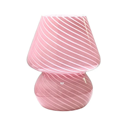 Lámpara de Escritorio Elegante de Cristal