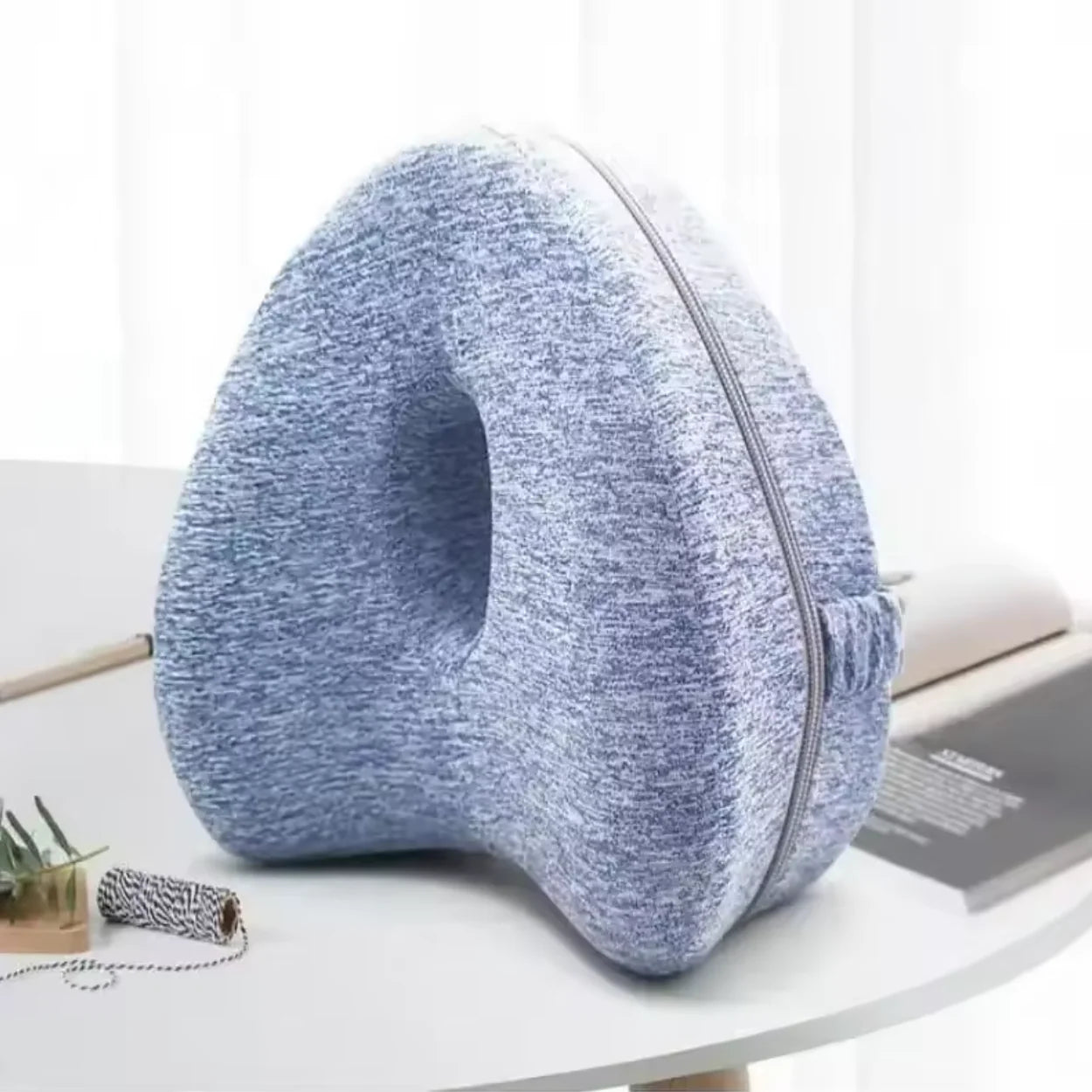Almohada Lumbar Ergonómica para Piernas de Espuma Viscoelástica