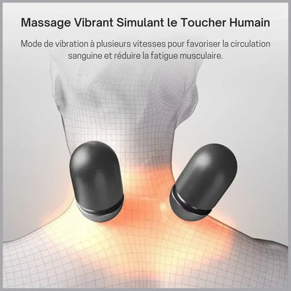 Almohada Cervical con Calefacción y Masaje