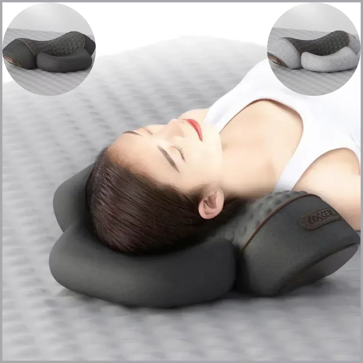 Almohada Cervical con Calefacción y Masaje