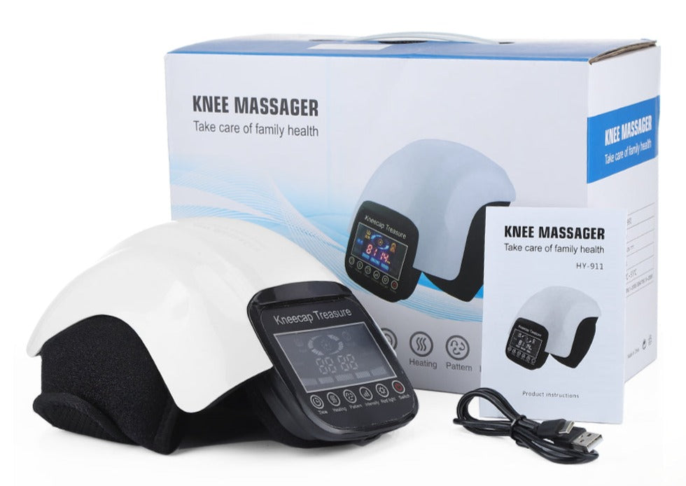 OrthoFlex™ – Masseur de Genoux Chauffant & Relaxant pour un Confort Optimal