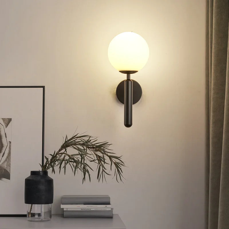 Lámpara de Pared LED Redonda Moderna