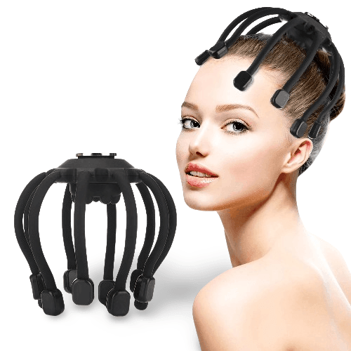 Masseur de tête intelligent à vibration rechargeable