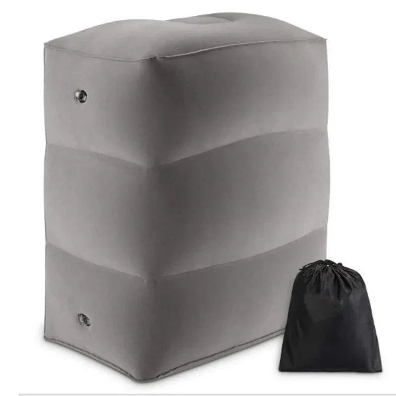 Repose-pieds gonflable ajustable portable