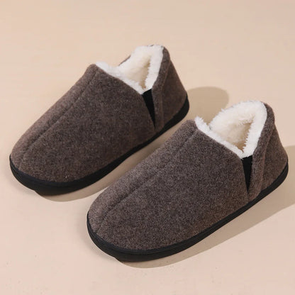 Pantuflas de peluche unisex acogedoras