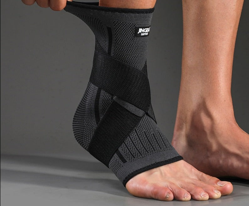 Attelle de cheville flexible en néoprène