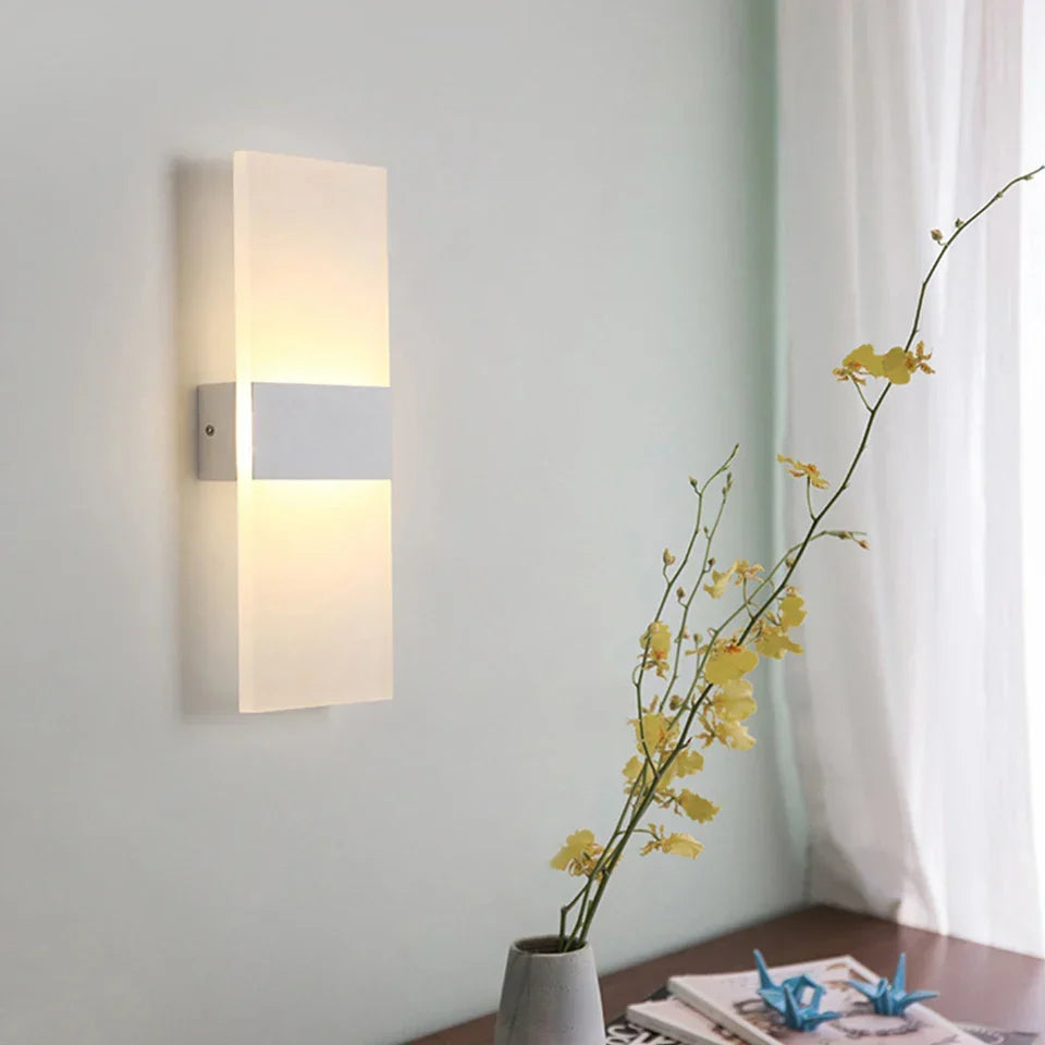 Applique murale LED sans fil design moderne