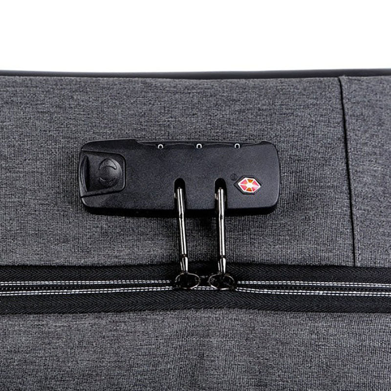 Sac à dos anti-vol robuste en polyester pour voyage et travail
