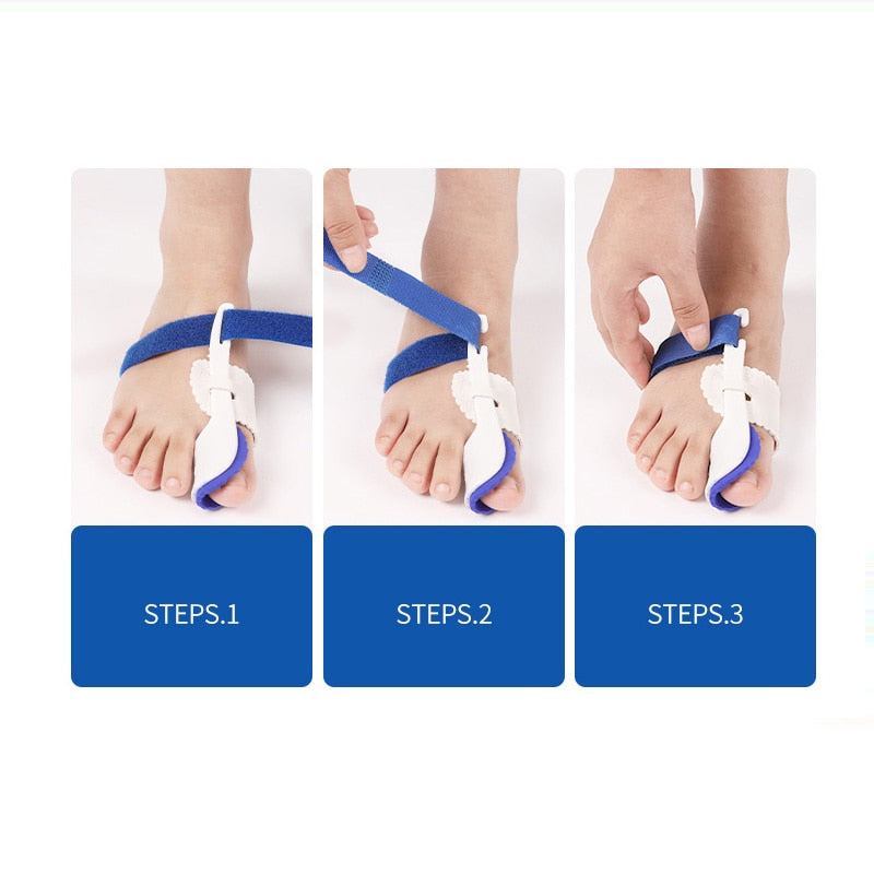 Correcteur hallux valgus ajustable en silicone HarmonyStep