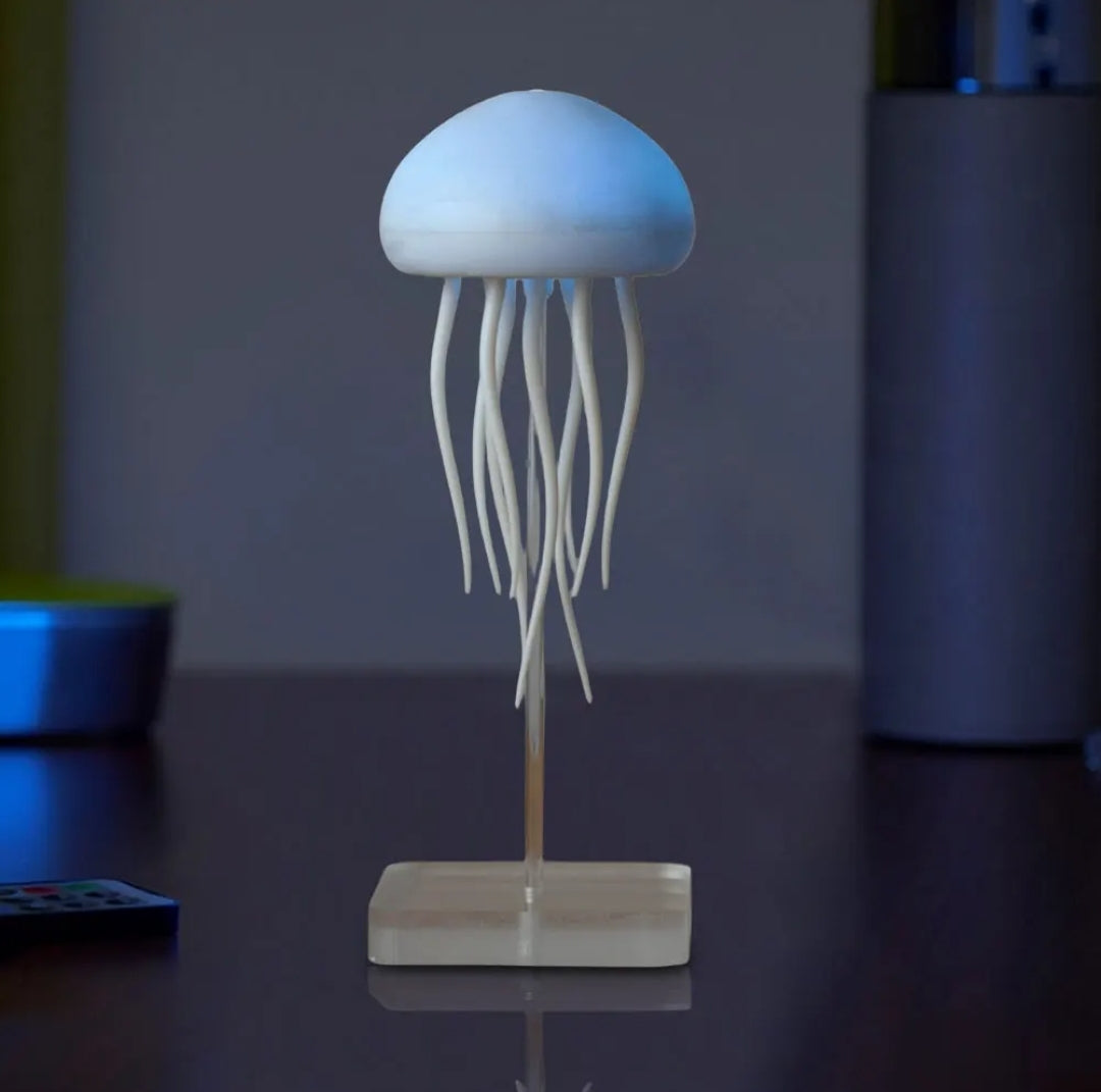 Lampe suspension décorative LED effet méduse dansante