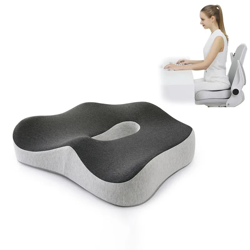 Coussin de chaise de bureau ergonomique en mousse à mémoire de forme