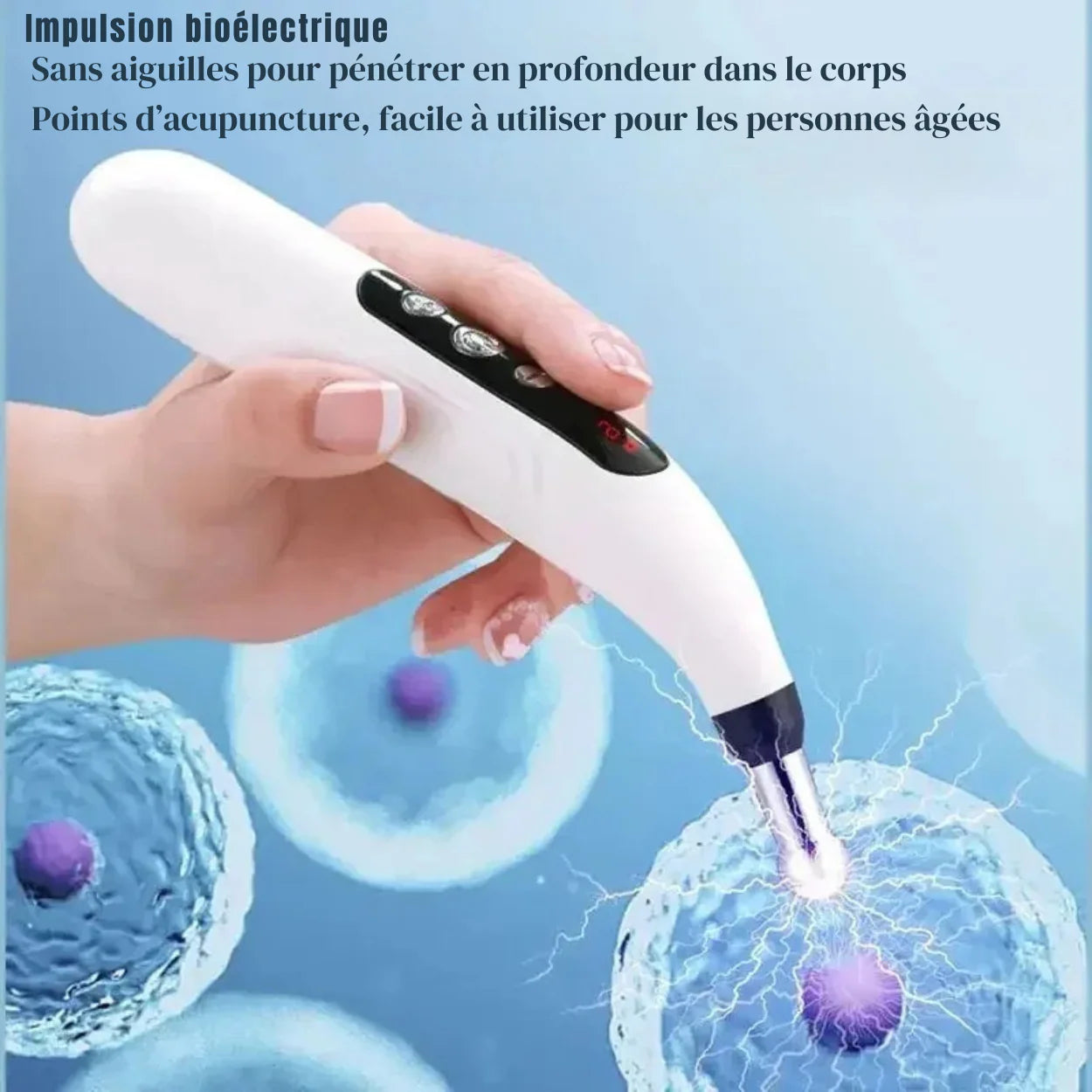Lápiz de Acupuntura Eléctrico 5 en 1