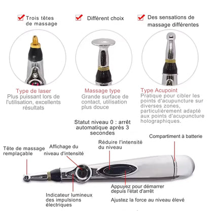 Lápiz de Acupuntura Electrónica Alivio Natural