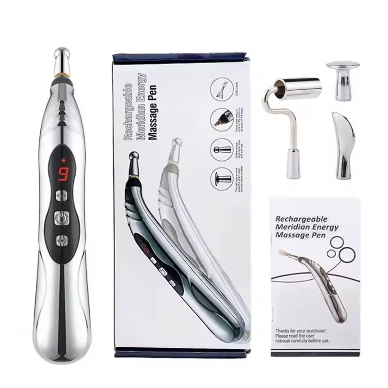 Pluma de Acupuntura Energética de Impulsos