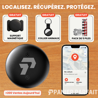 Traceur GPS sans abonnement compatible Android iOS