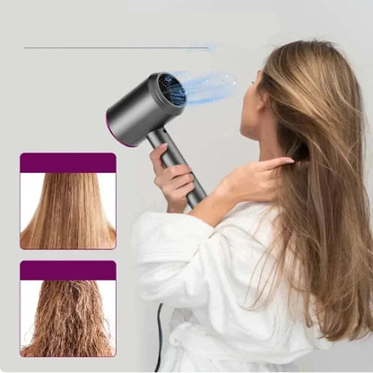 TurboDry™ – Secador de Pelo Profesional Silencioso y Rápido