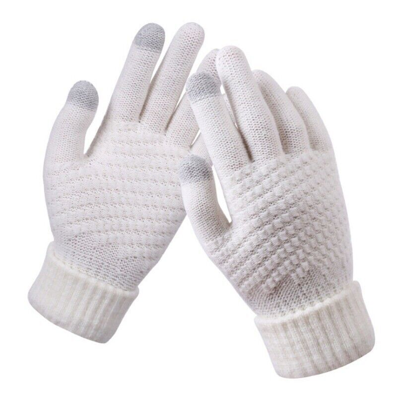 Guantes de punto elegantes y prácticos