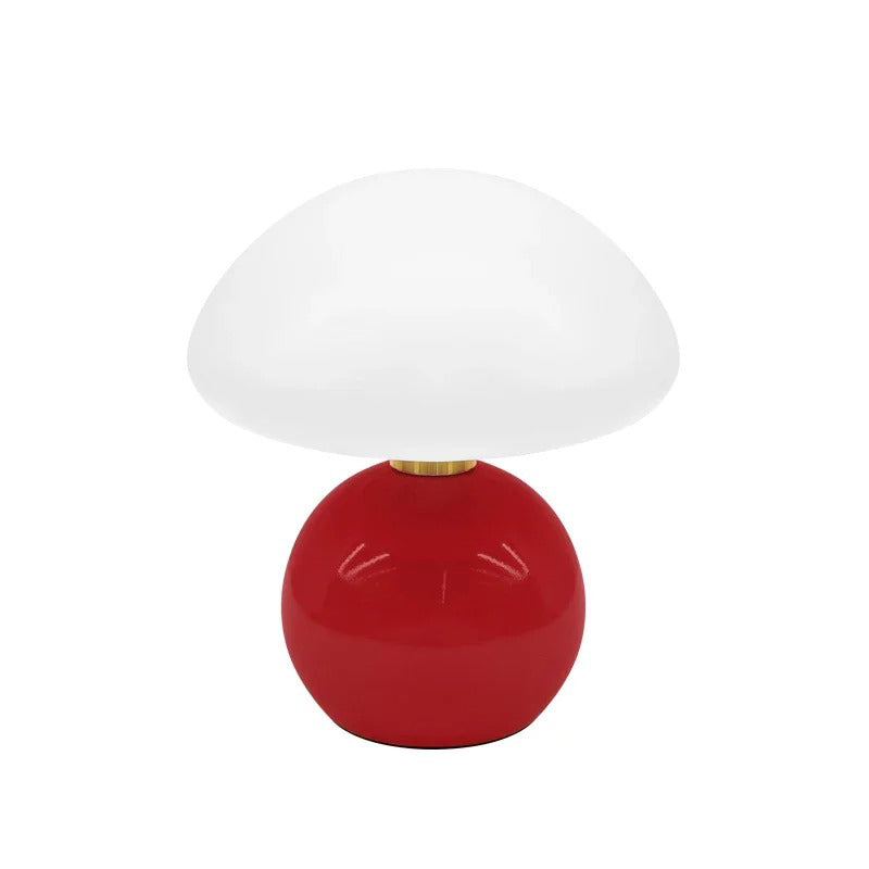 Lámpara de Mesita de Noche Elegante de Cristal