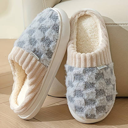 Pantuflas suaves y cálidas