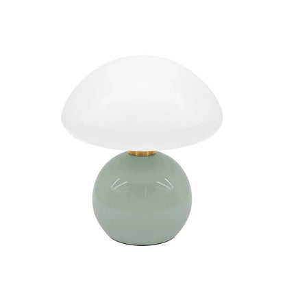 Lámpara de Mesita de Noche Elegante de Cristal
